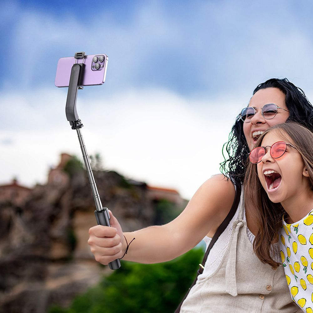 Trépied extensible sans fil, bâton de Selfie, support de téléphone et télécommande Trépied extensible sans fil, bâton de Selfie, support de téléphone et télécommande